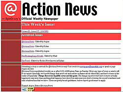 @Action News splash page.