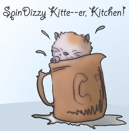 SpinDizzy Kitte--er, Kitchen.