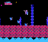 Kid Icarus Final Level.