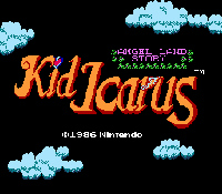 Kid Icarus Title.