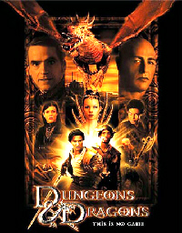 Dungeons and Dragons Movie Poster.