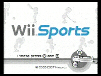 Wii Sports: Bowling.