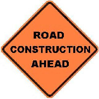 Construction Sign.